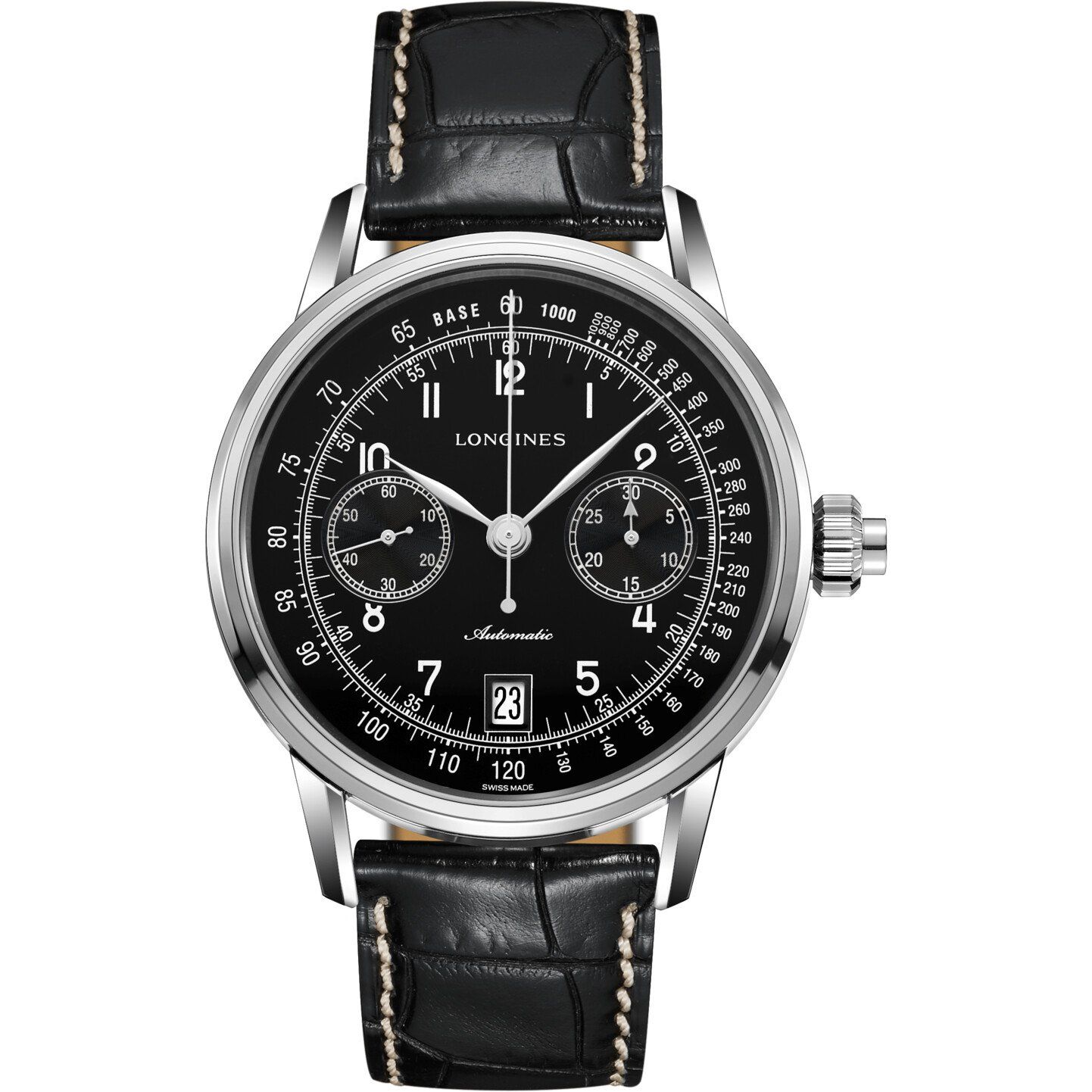 Longines Column-Wheel L2.800.4.53.0 Single Push-Piece 41mm
