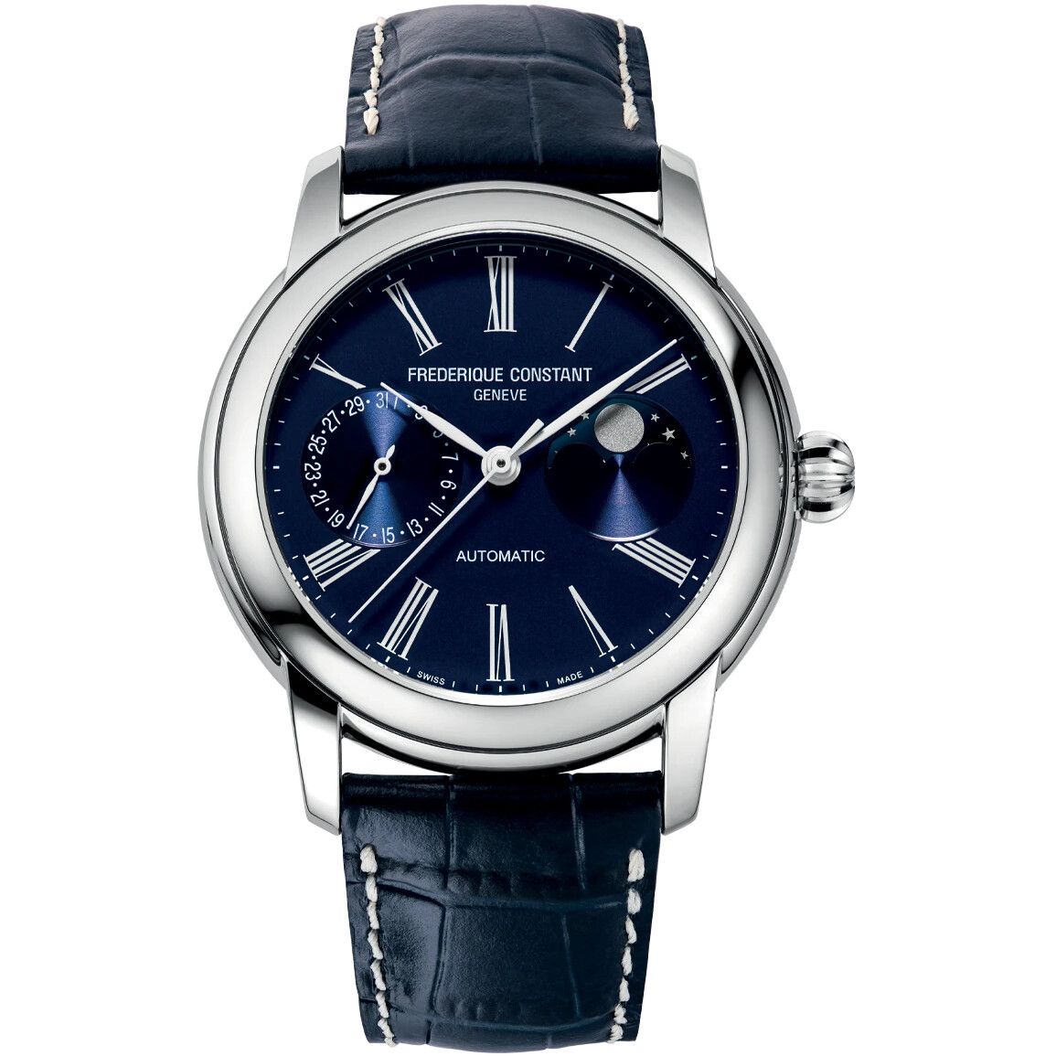 Frederique Constant Classic FC-712MN4H6 Moonphase Watch 42mm