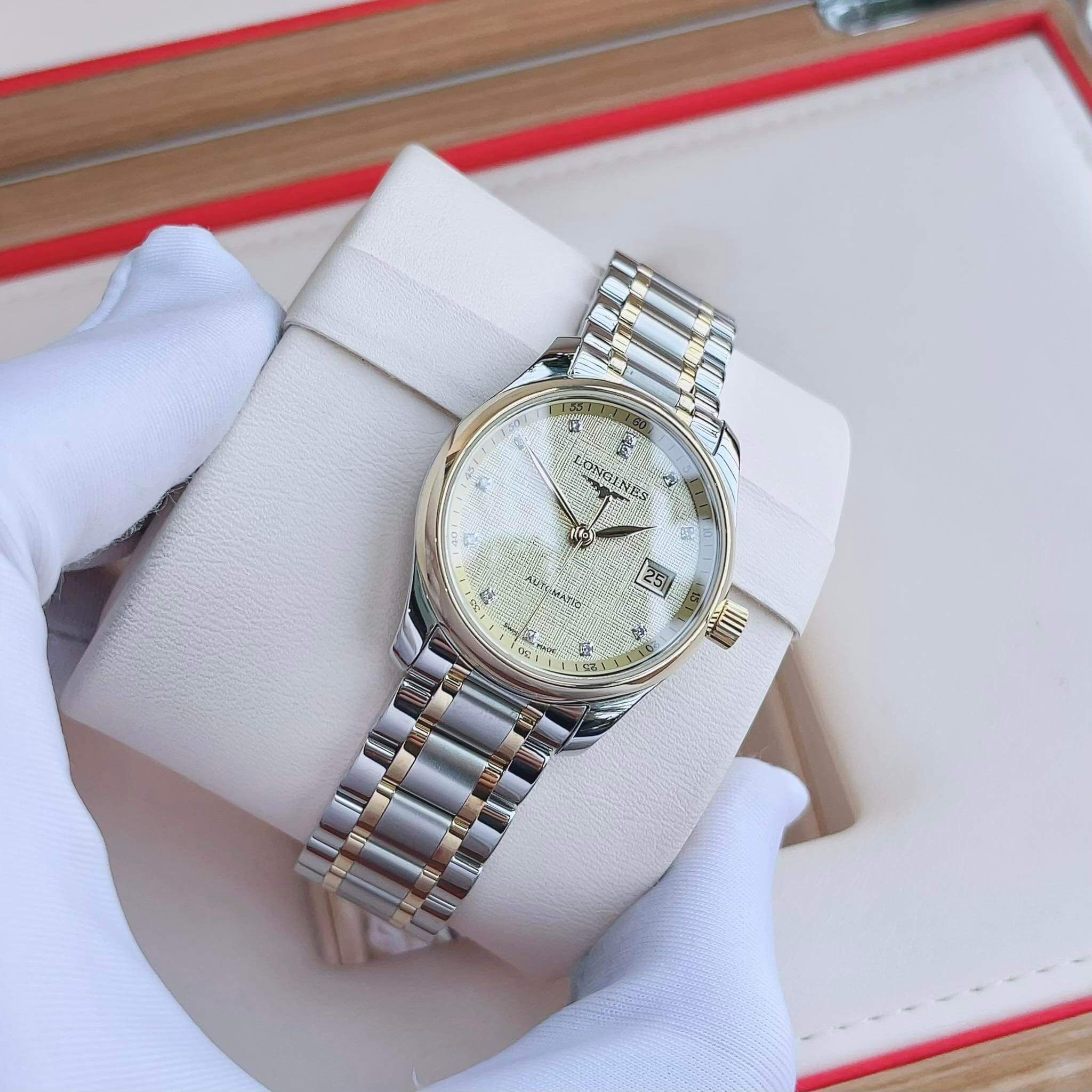 Longines Master 18K L2.257.5.38.7 Watch 29mm