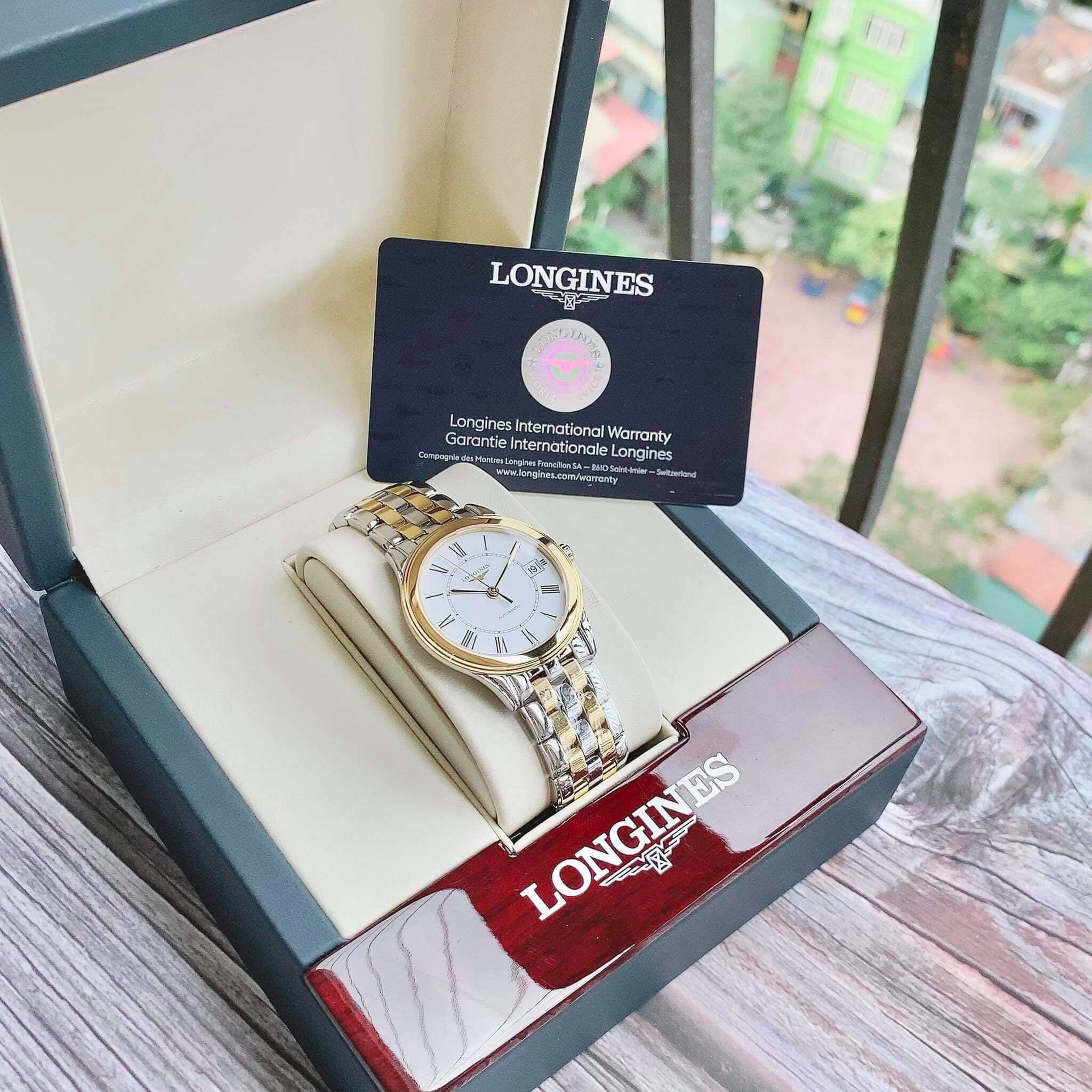 Longines Flagship L4.774.3.21.7 Watch 35.6mm