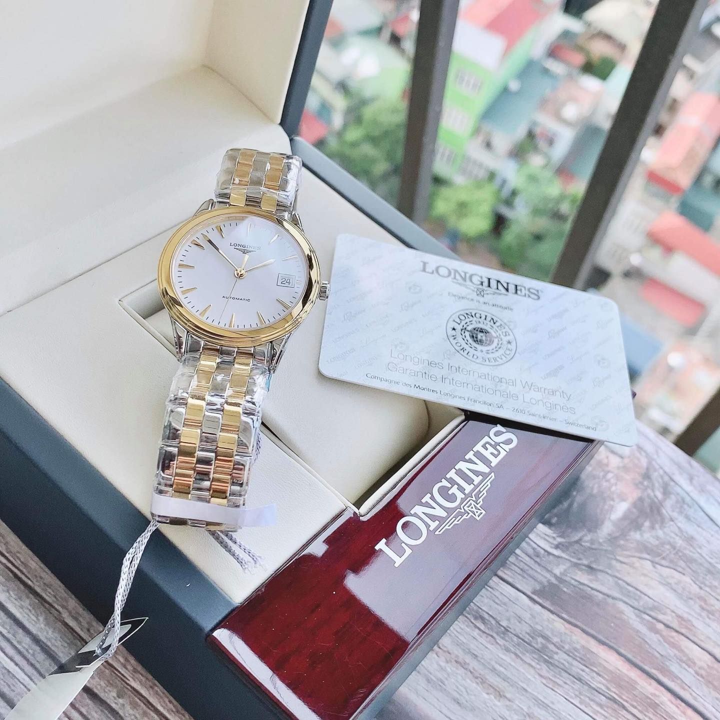 LONGINES Flagship L4.774.3.22.7 Watch 36mm