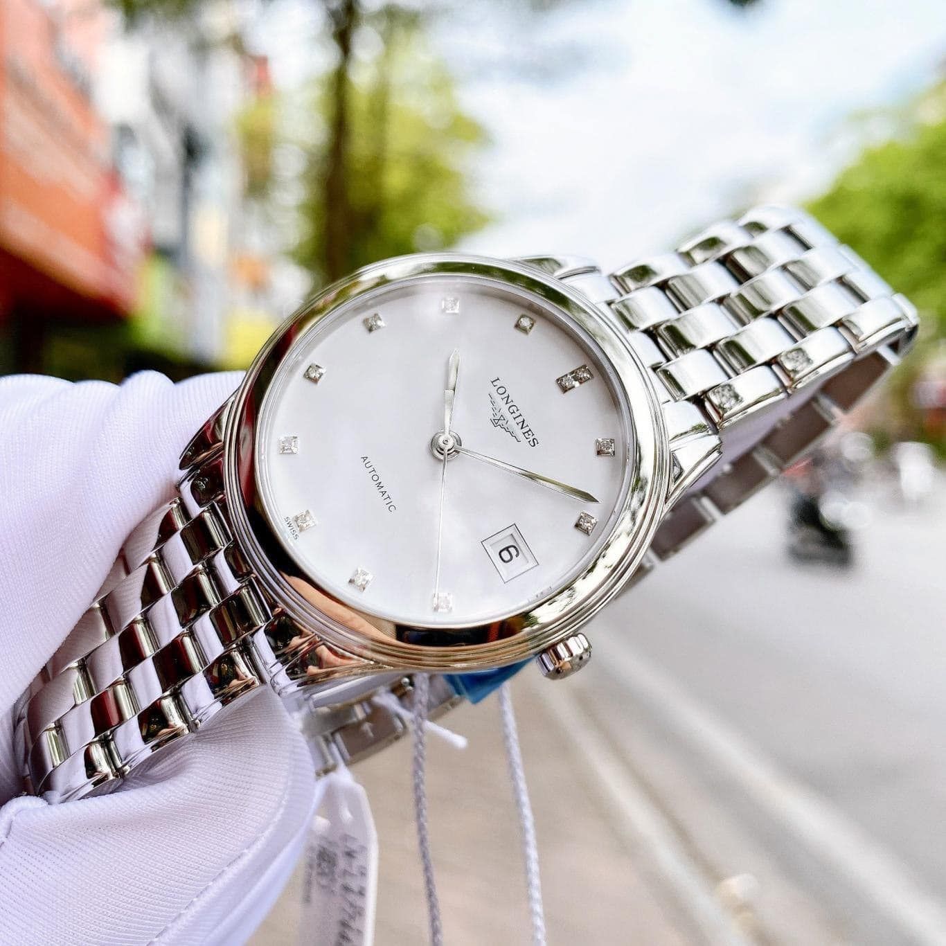 LONGINES Flagship Automatic L4.774.4.27.6 Watch 36.5mm