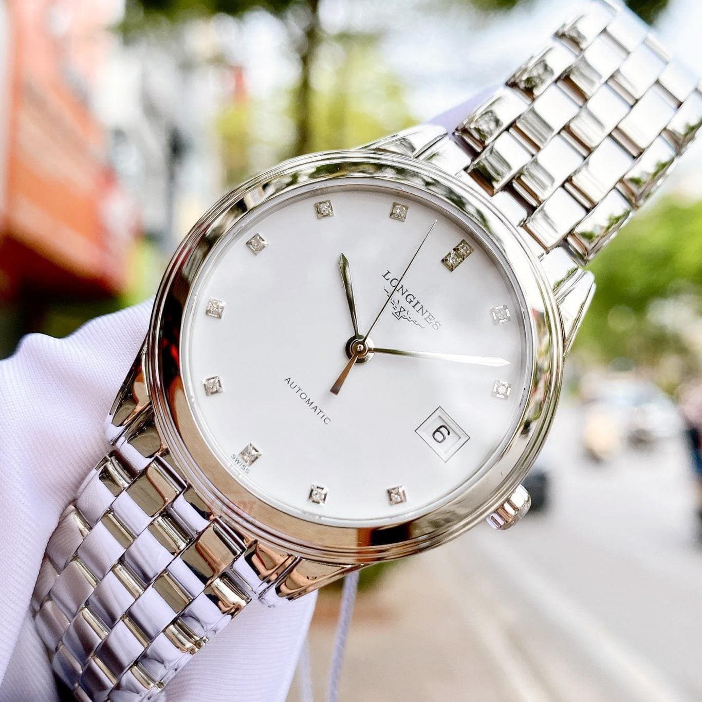 LONGINES Flagship Automatic L4.774.4.27.6 Watch 36.5mm