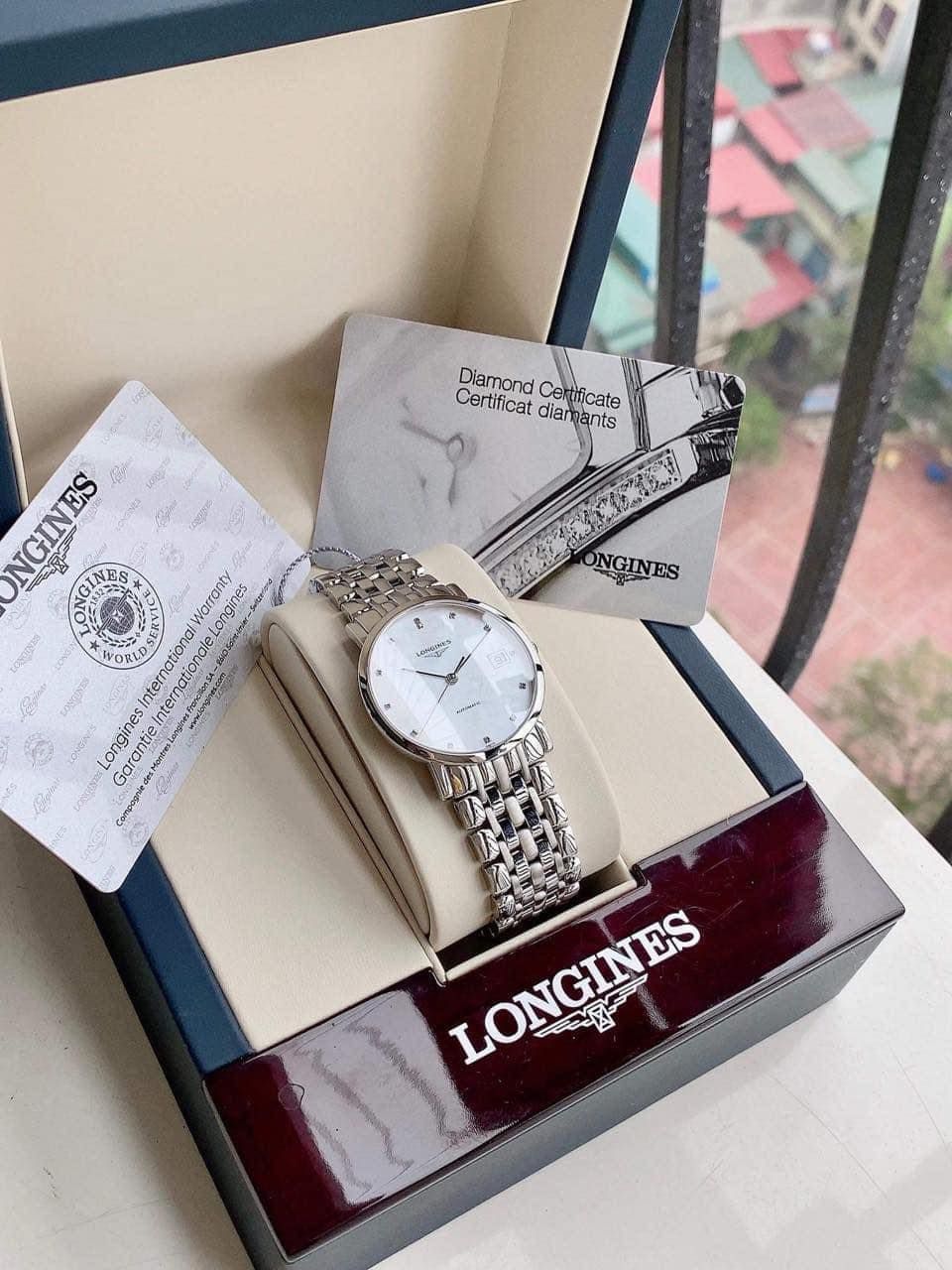 Longines Elegant L4.809.4.77.6 Watch 34.5mm