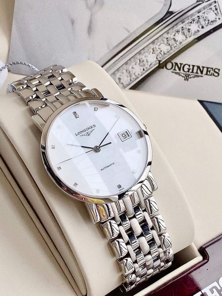 LONGINES Elegant Auto L4.809.4.87.6 Watch 34mm