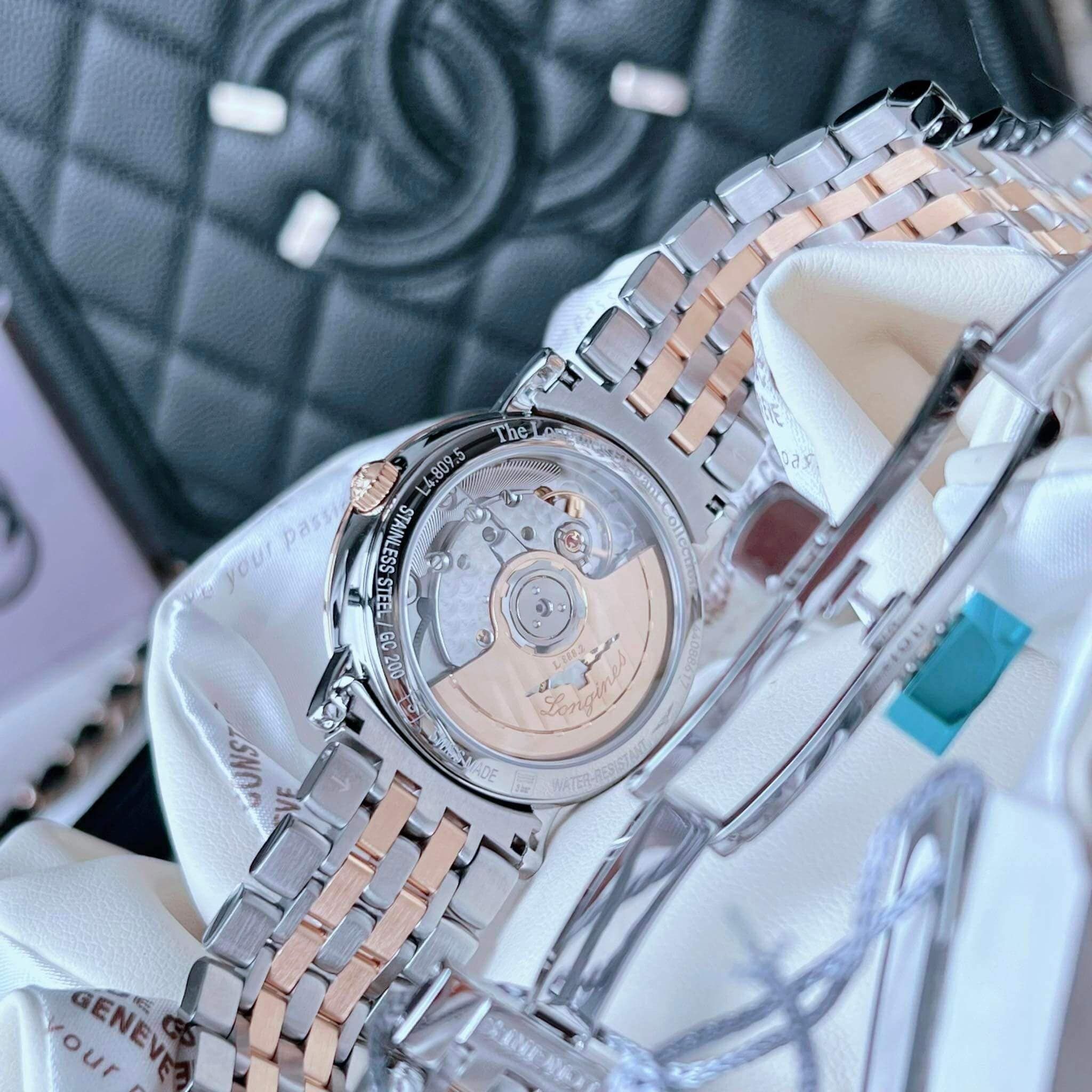 Longines Elegant L4.809.5.77.7 Watch 34.5mm