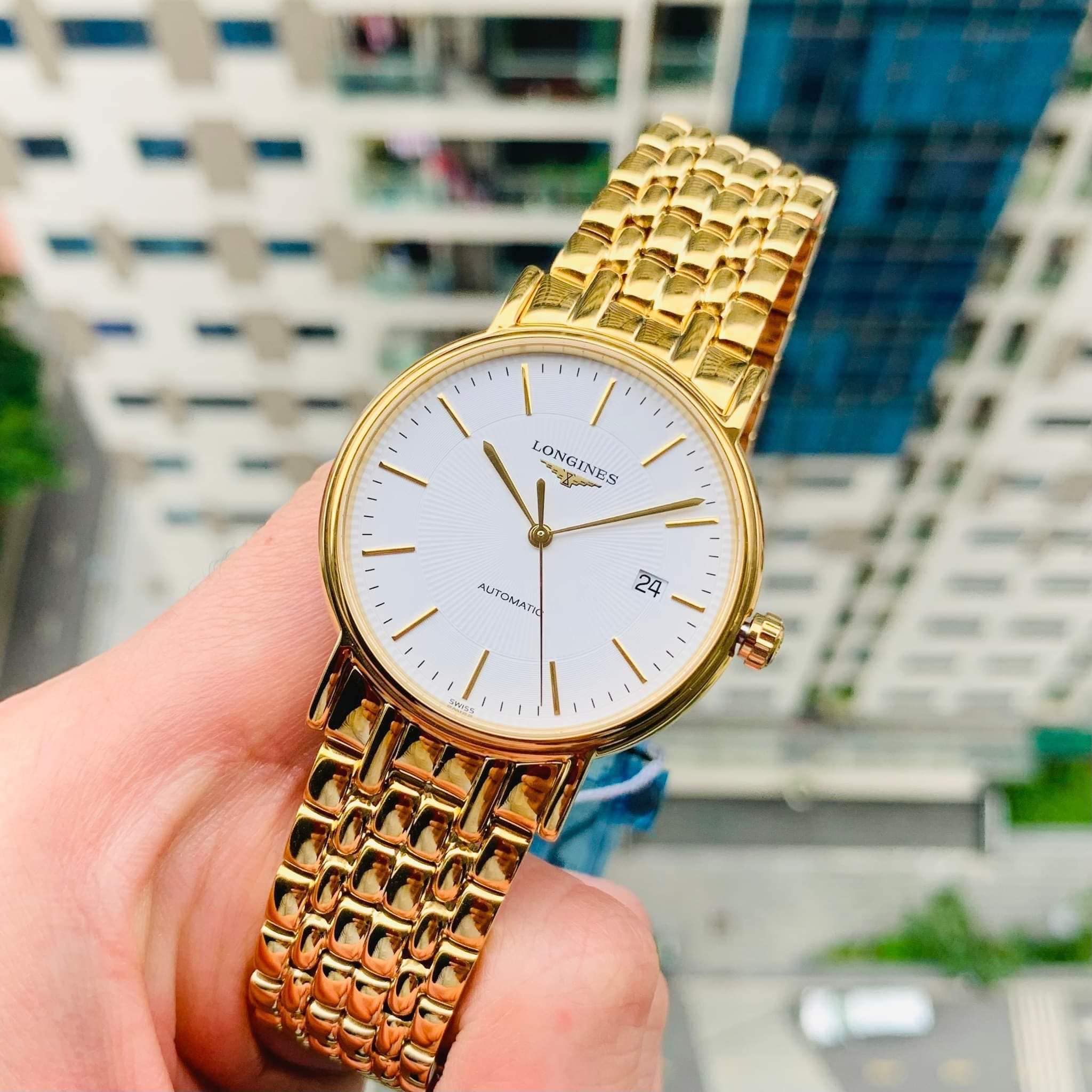 Longines Presence L4.921.2.18.8 Automatic Watch 38.5