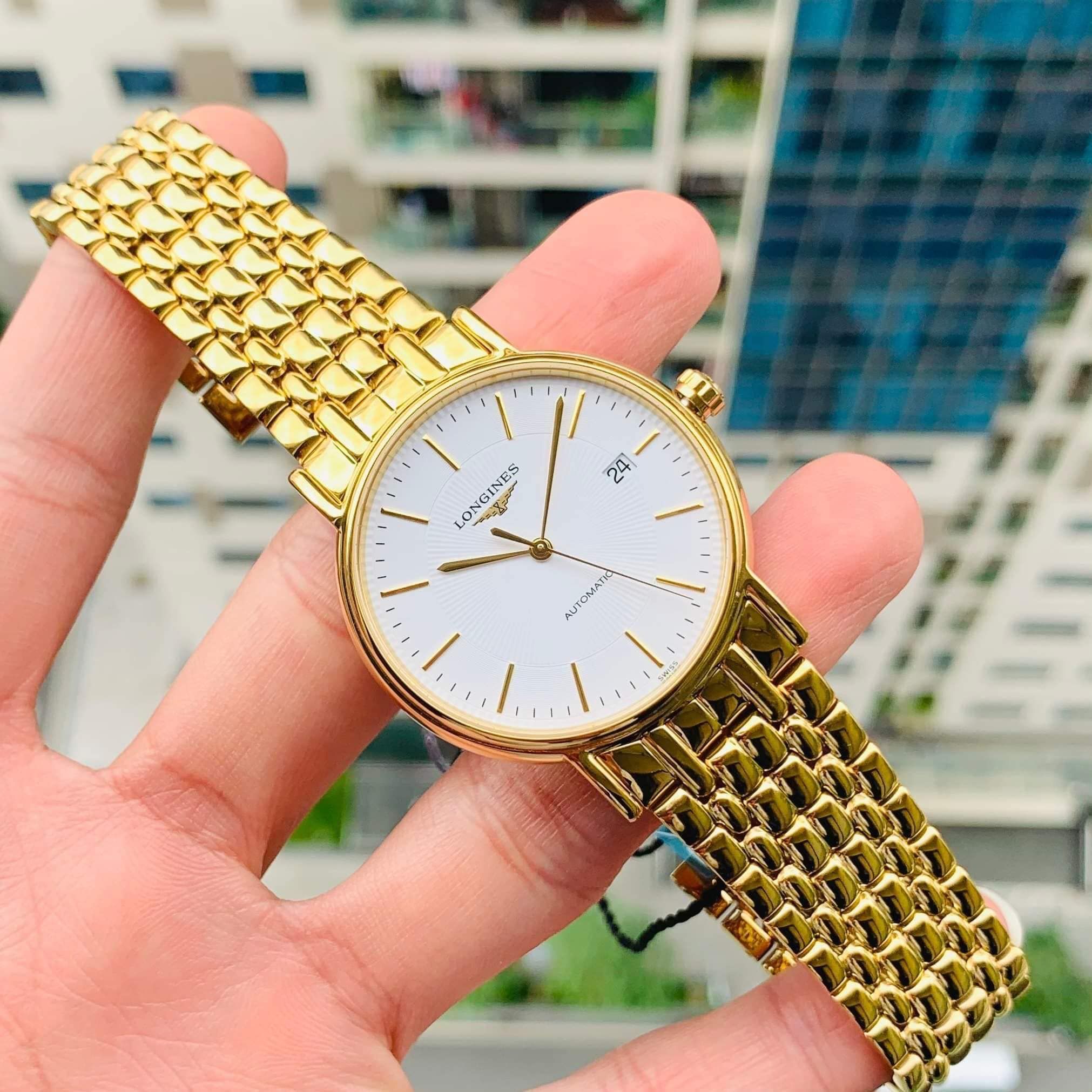 Longines Presence L4.921.2.18.8 Automatic Watch 38.5