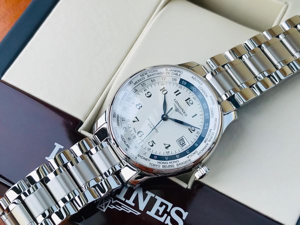 Longines Master Worldtime L2.631.4.70.6 Watch 38.5mm