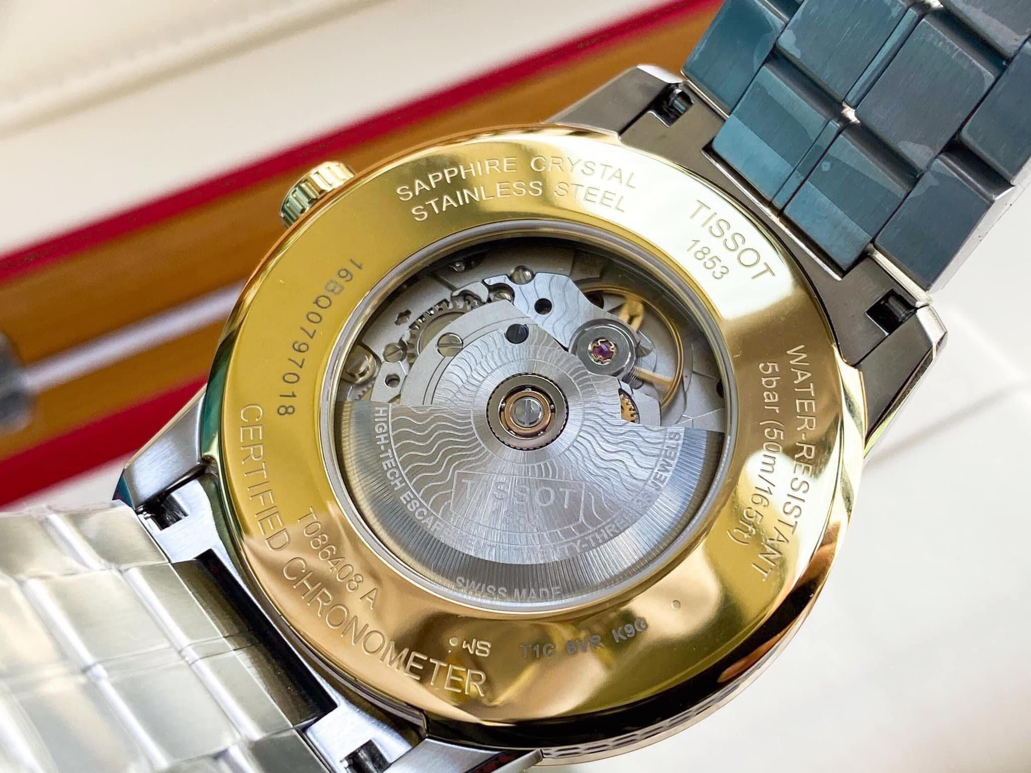 Tissot Luxury T086.408.22.036.00 80 Cosc 41mm