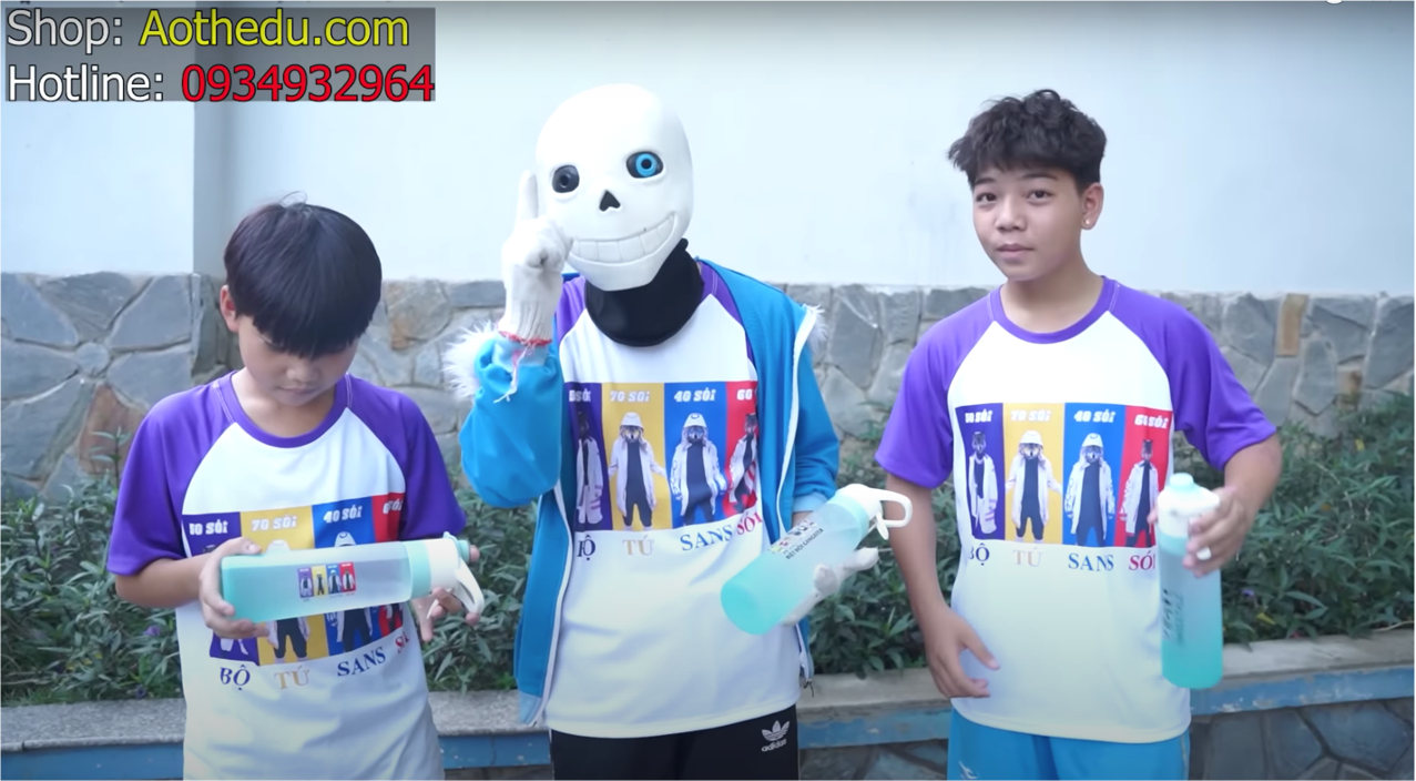 ÁO THUN BỘ TỨ SANS SÓI
