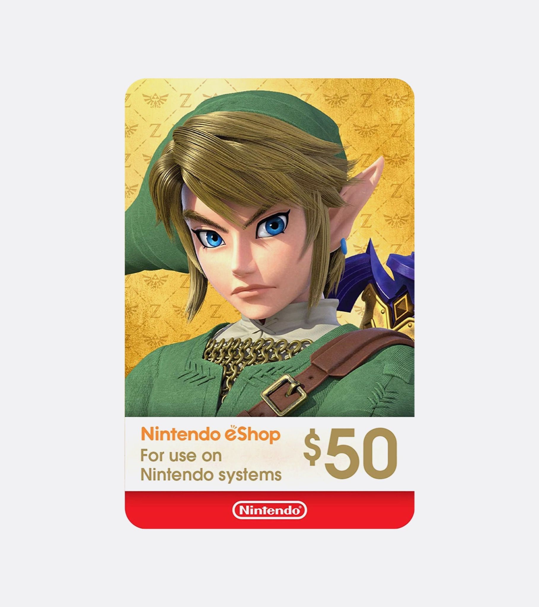  $50 Nintendo eShop Gift Card Digital Code 