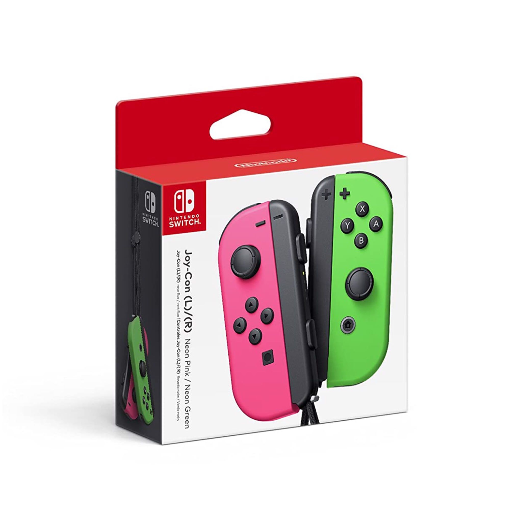  Tay Cầm Nintendo Joy-Con (L/R) - Neon Pink/Neon Green 