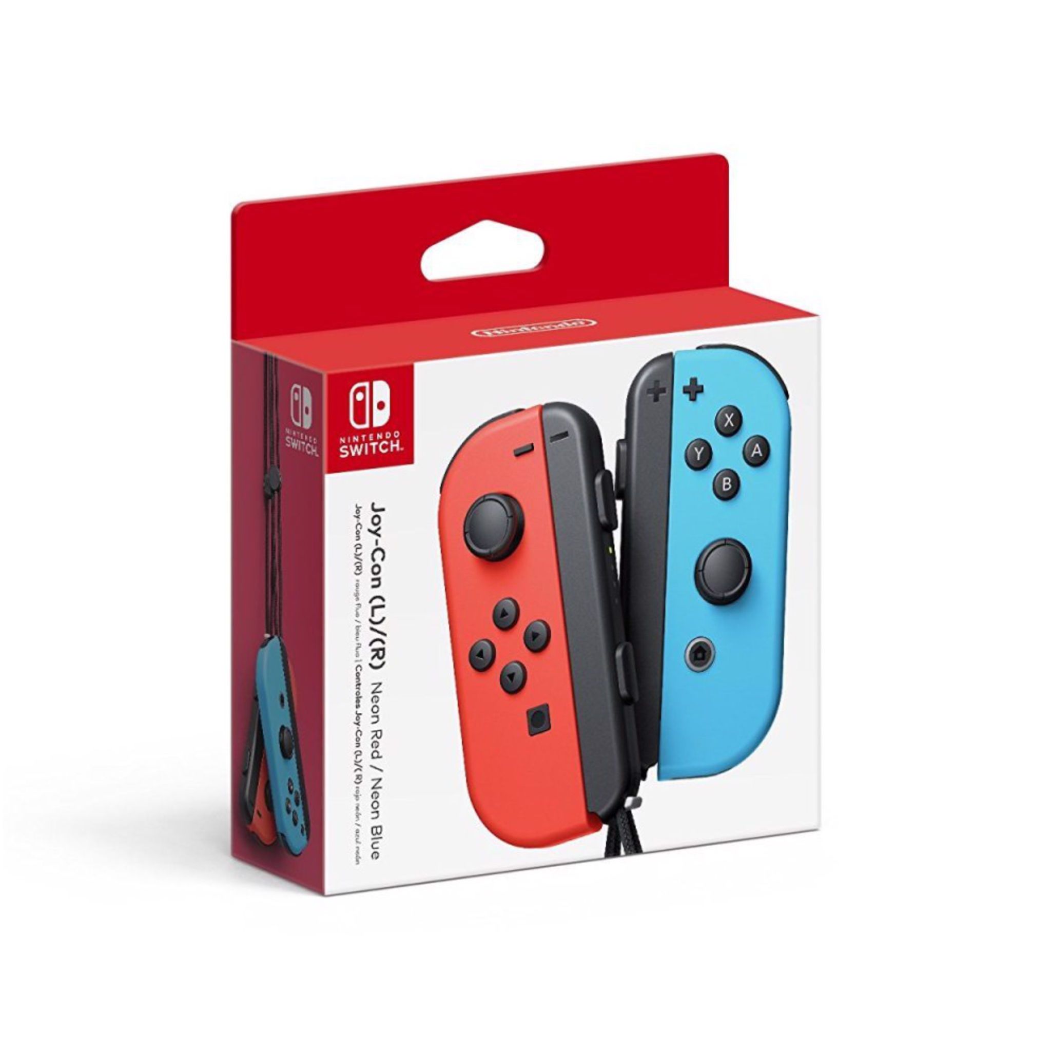  Tay Cầm Nintendo Joy-Con (L/R) - Neon Red/Neon Blue 