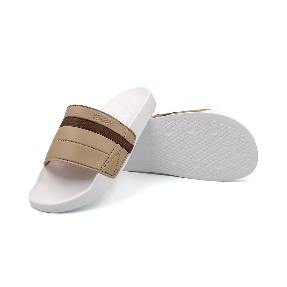 Tomoyo Dép Quai Ngang Da Microfiber Siêu Nhẹ TMD31209
