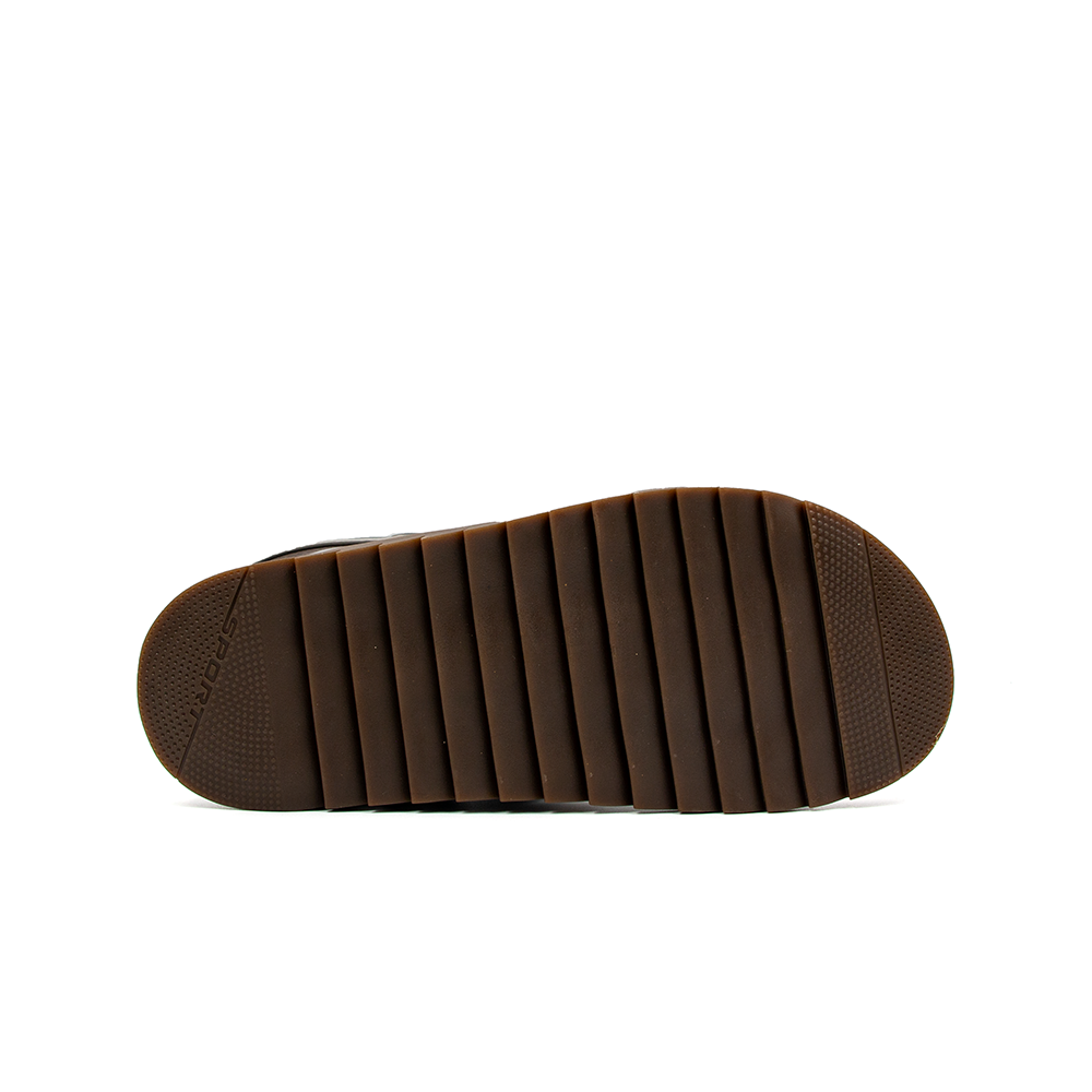 Sandal Tomoyo Da Bò Thật Đế Rãnh Chống Trượt TMS30100