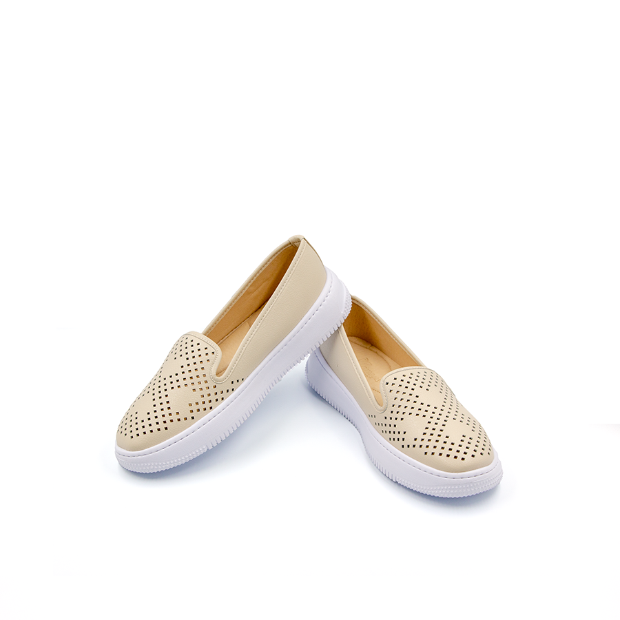 Giày Sneaker Nữ Tomoyo Da Microfiber