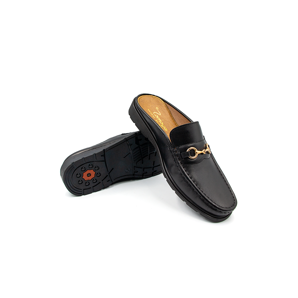Giày Sục (Mule Shoes) Nam Da Thật Kiểu Dáng Thanh Lịch Tomoyo TMN24201