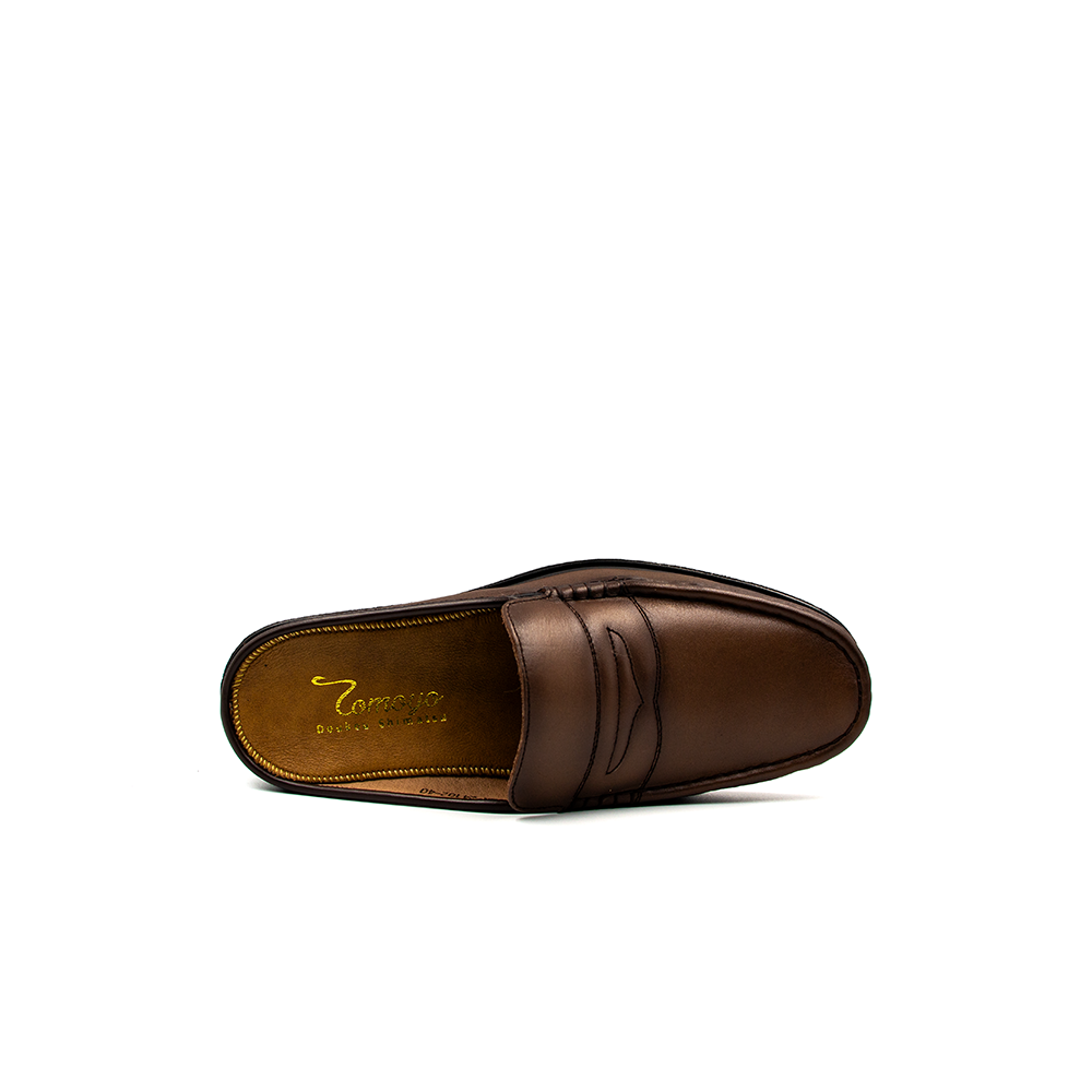 Giày Sục (Mule Shoes) Nam Da Thật Kiểu Dáng Thanh Lịch Tomoyo TMN24102