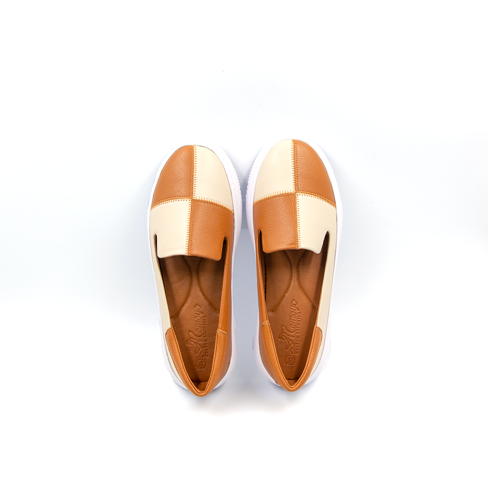 Giày Sneakers Nữ Sọc Caro Cá Tính TOMOYO