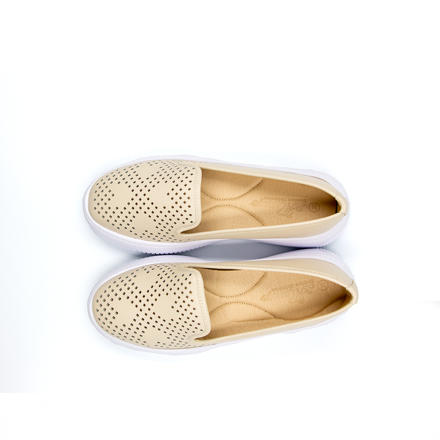Giày Sneaker Nữ Tomoyo Da Microfiber