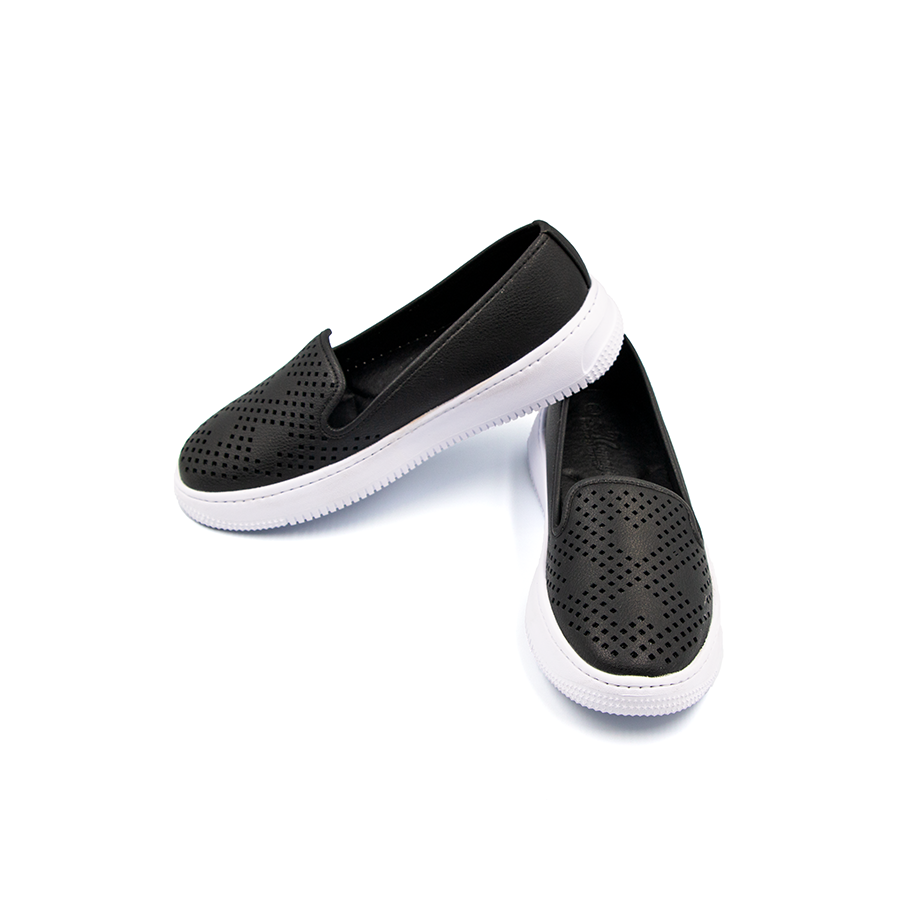Giày Sneaker Nữ Tomoyo Da Microfiber