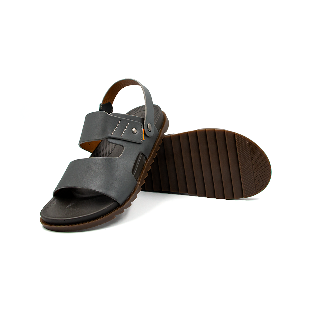 Sandal Tomoyo Da Bò Thật Đế Rãnh Chống Trượt TMS30100