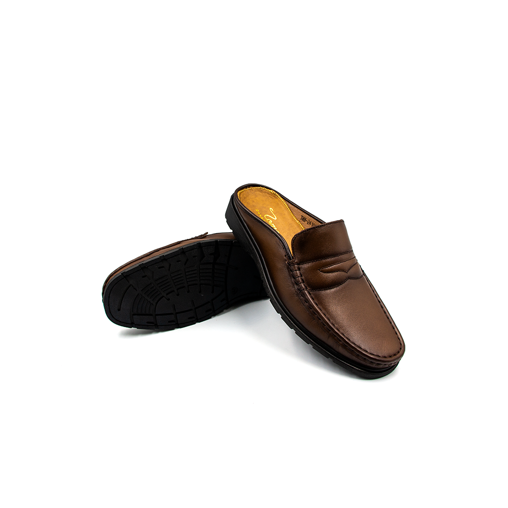 Giày Sục (Mule Shoes) Nam Da Thật Kiểu Dáng Thanh Lịch Tomoyo TMN24102