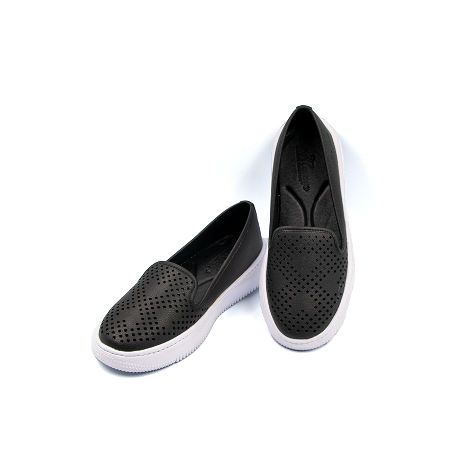 Giày Sneaker Nữ Tomoyo Da Microfiber