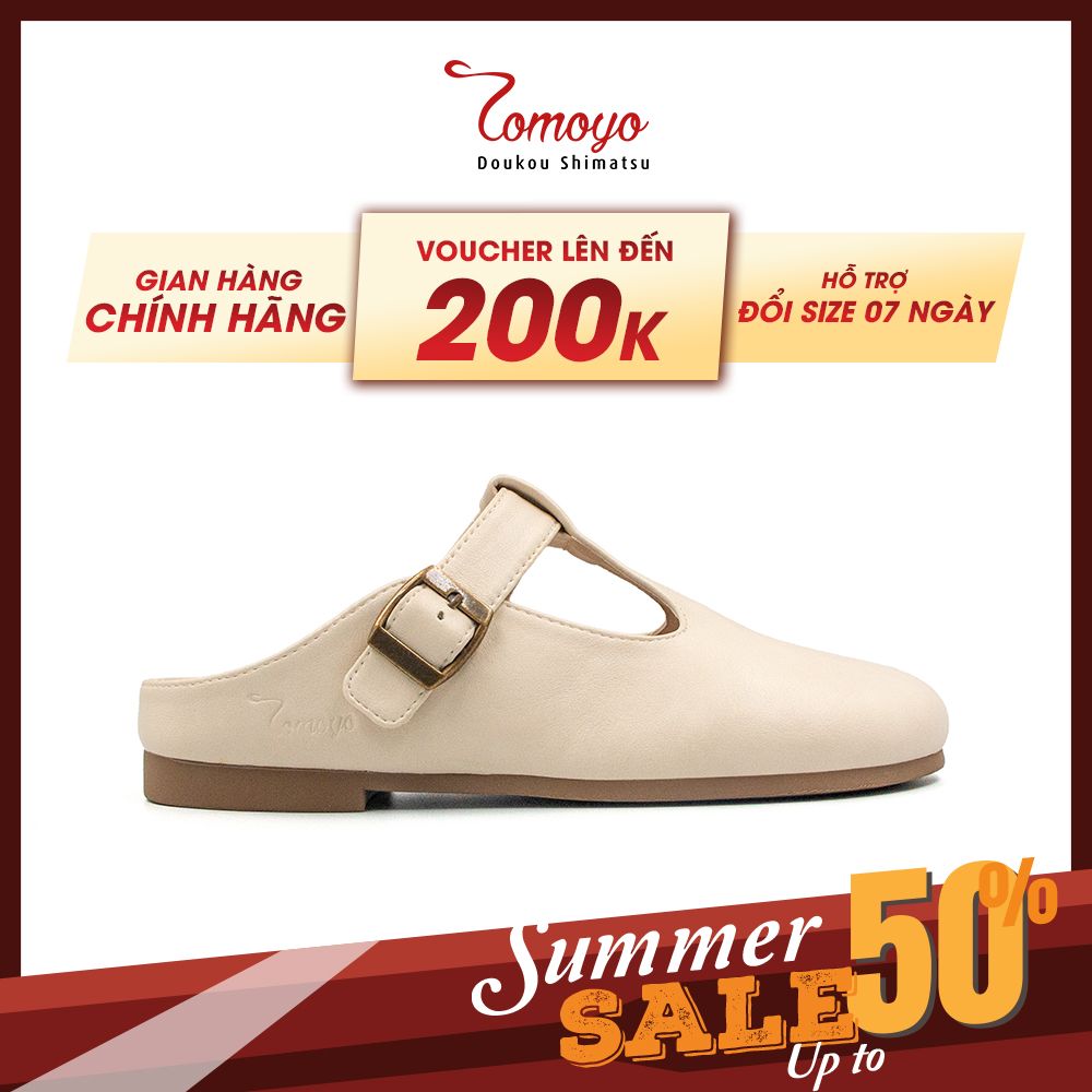 Giày Mule T-strap TOMOYO – Trẻ Trung & Cá tính TMW33209