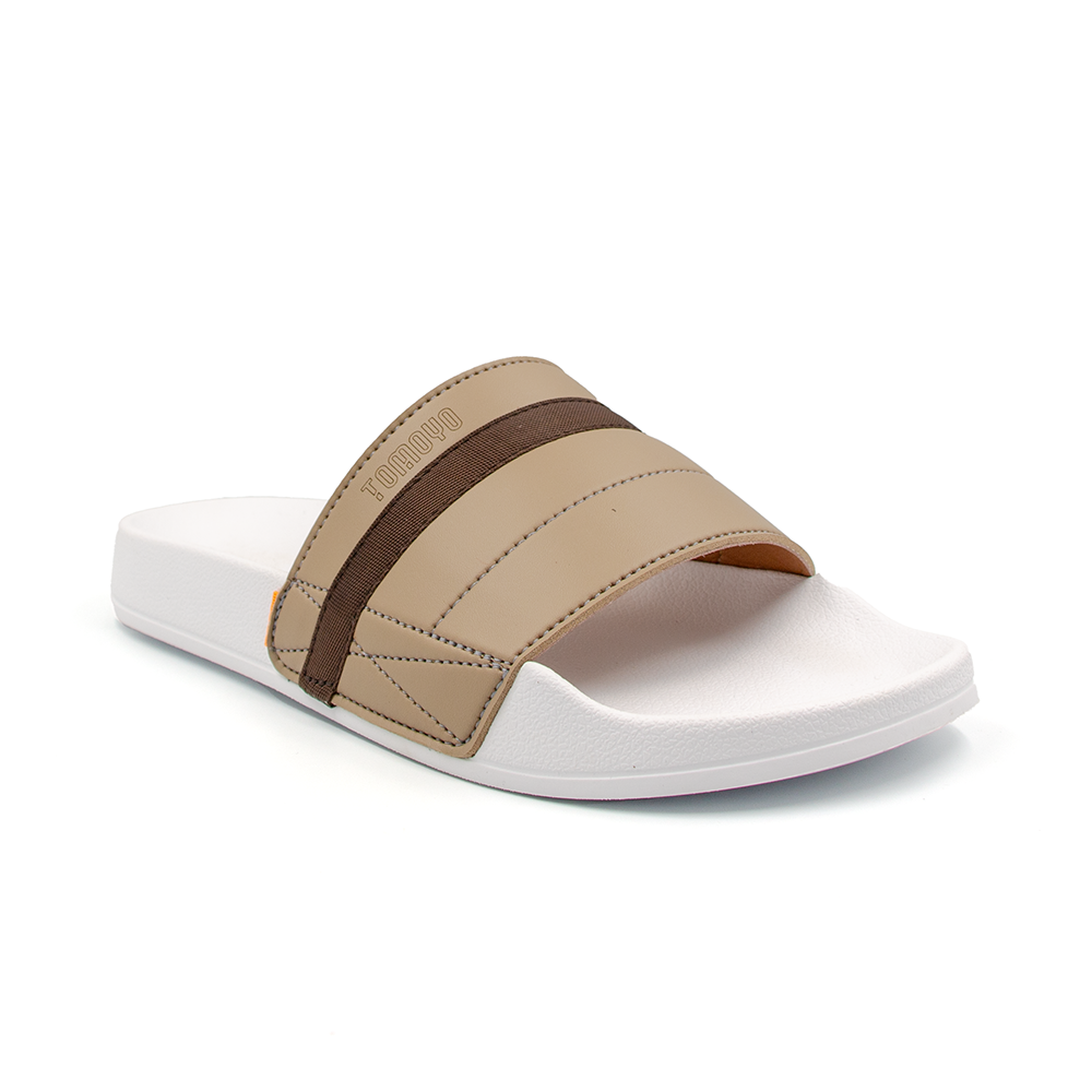 Tomoyo Dép Quai Ngang Da Microfiber Siêu Nhẹ TMD31209