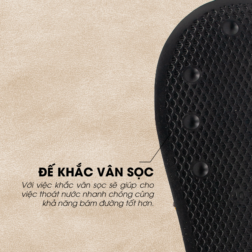 Tomoyo Dép Quai Ngang Da Microfiber Siêu Nhẹ TMD31401