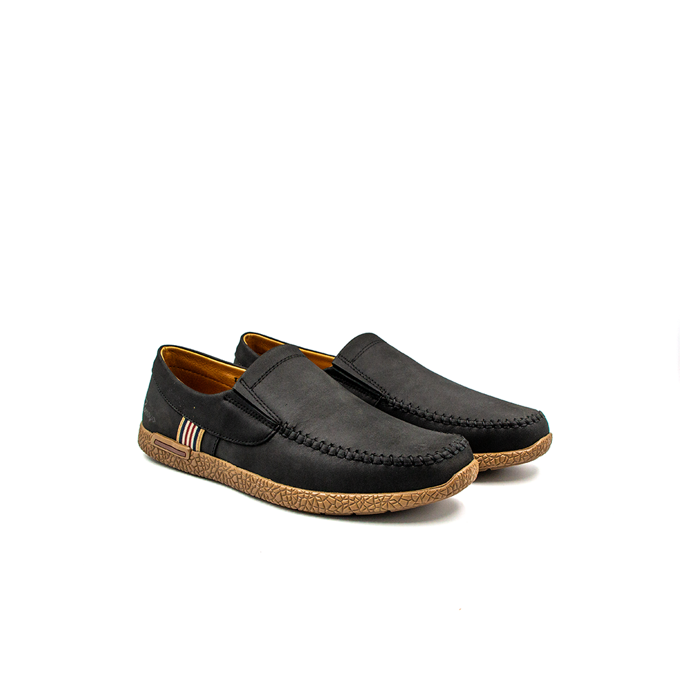 Giày Lười Nam Da Nubuck Tomoyo TMN08101