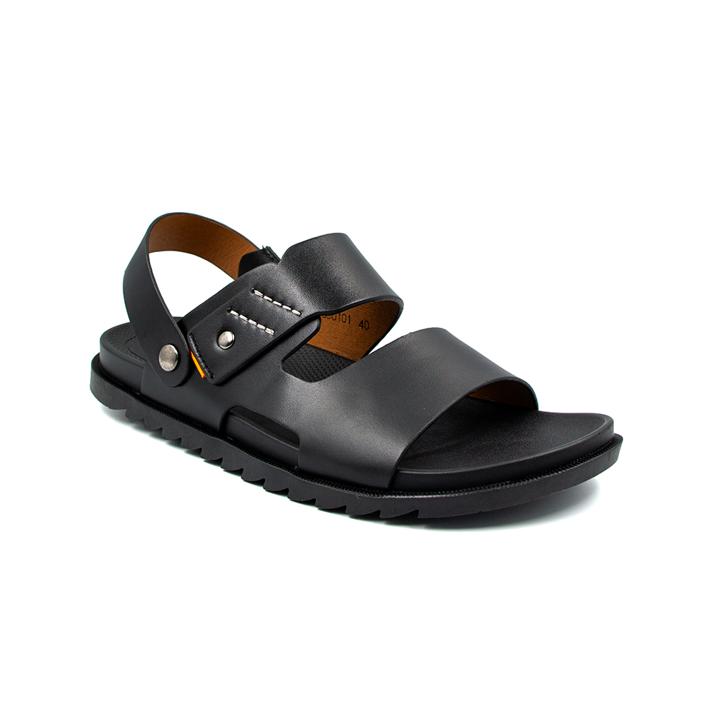 Sandal Tomoyo Da Bò Thật Đế Rãnh Chống Trượt TMS30101