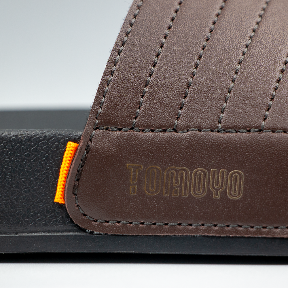 Tomoyo Dép Quai Ngang Da Microfiber Siêu Nhẹ TMD31002