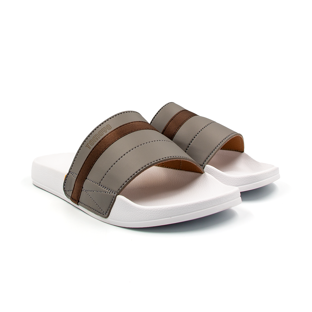 Tomoyo Dép Quai Ngang Da Microfiber Siêu Nhẹ TMD31204