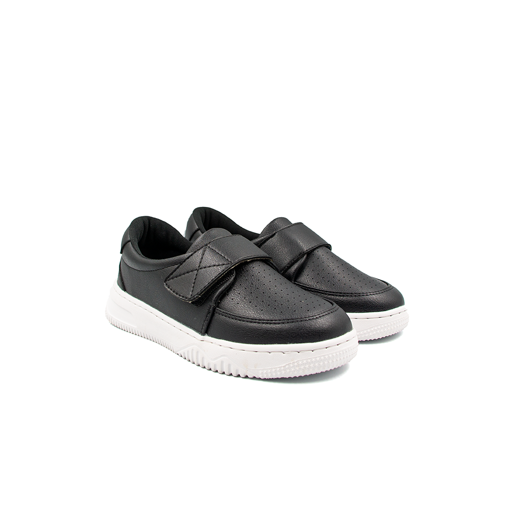 Giày Sneaker Nữ TOMOYO Da Microfiber Quai Dán TMW32801