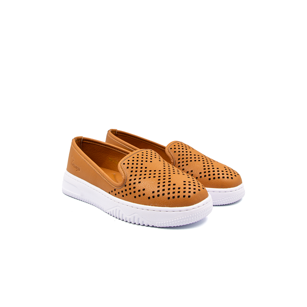 Giày Nữ Sneaker Da Microfiber Thoáng Khí TMW20902