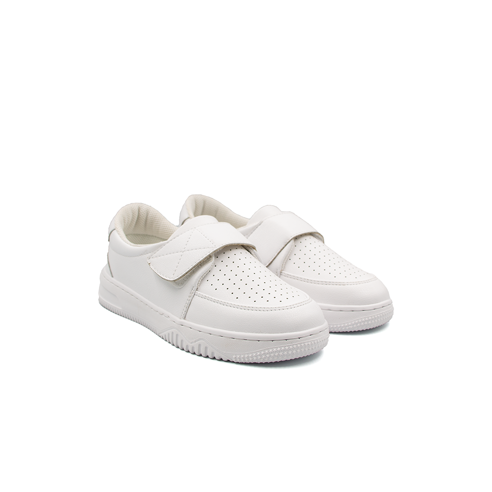 Giày Sneaker Nữ TOMOYO Da Microfiber Quai Dán TMW32807