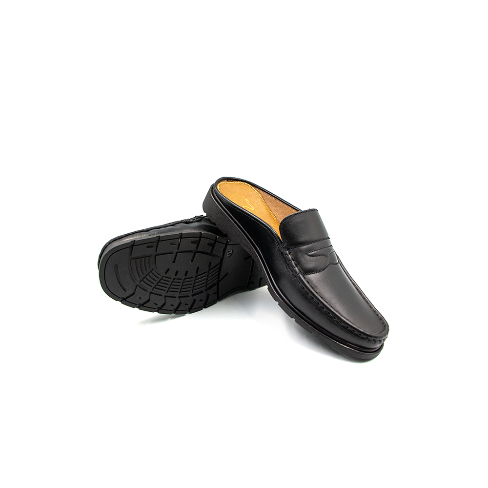 Giày Sục (Mule Shoes) Nam Da Thật Kiểu Dáng Thanh Lịch Tomoyo TMN24101