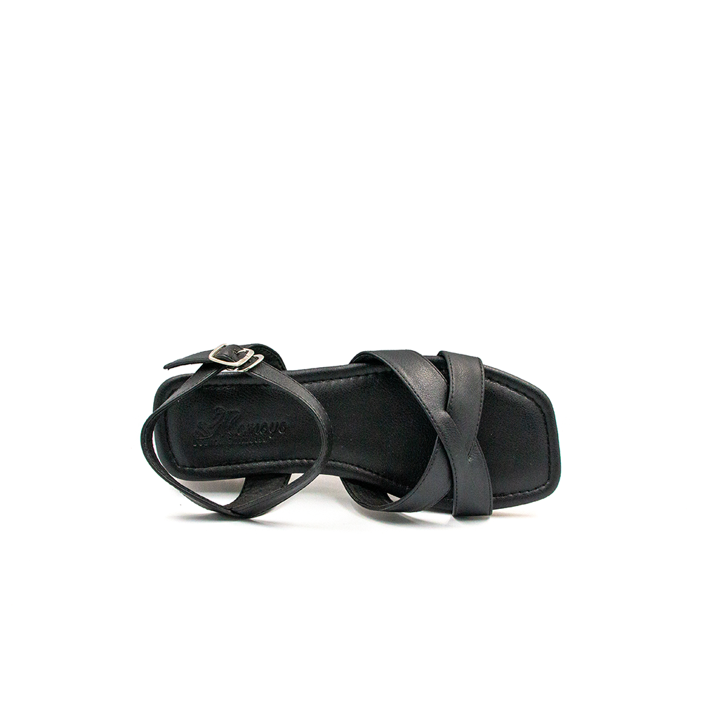 Sandal Dép Nữ Quai Chéo Da Microfiber TMW32701