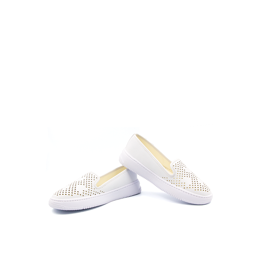 Giày Sneaker Nữ Tomoyo Da Microfiber