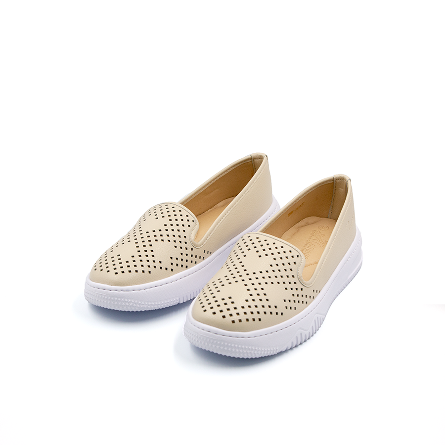  Giày Sneaker Nữ Tomoyo Da Microfiber 