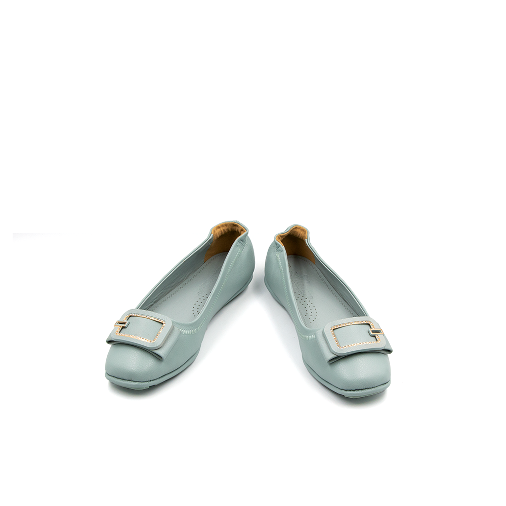 Giày Nữ Búp Bê Da MicroFiber Siêu Nhẹ Tomoyo TMW31804
