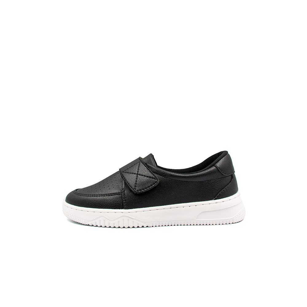 Giày Sneaker Nữ TOMOYO Da Microfiber Quai Dán TMW32801