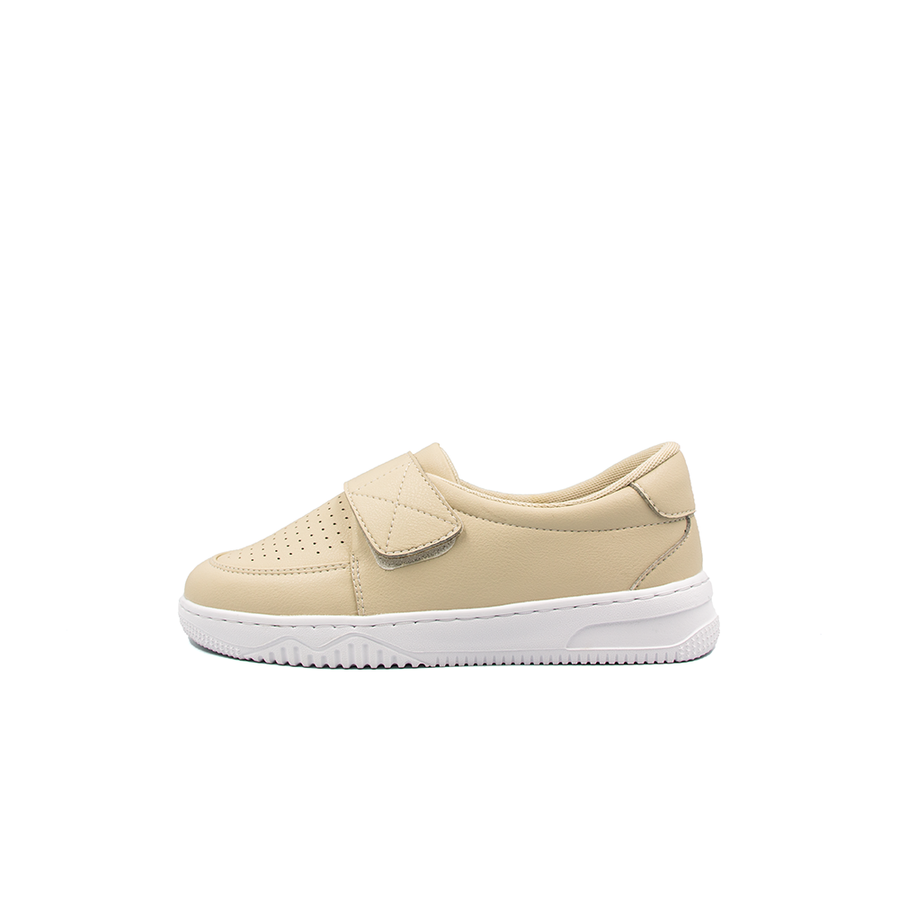Giày Sneaker Nữ TOMOYO Da Microfiber Quai Dán TMW32809