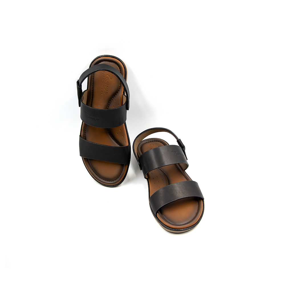 Dép Sandal Nam Da Bò Cao Cấp Tomoyo TMS09501