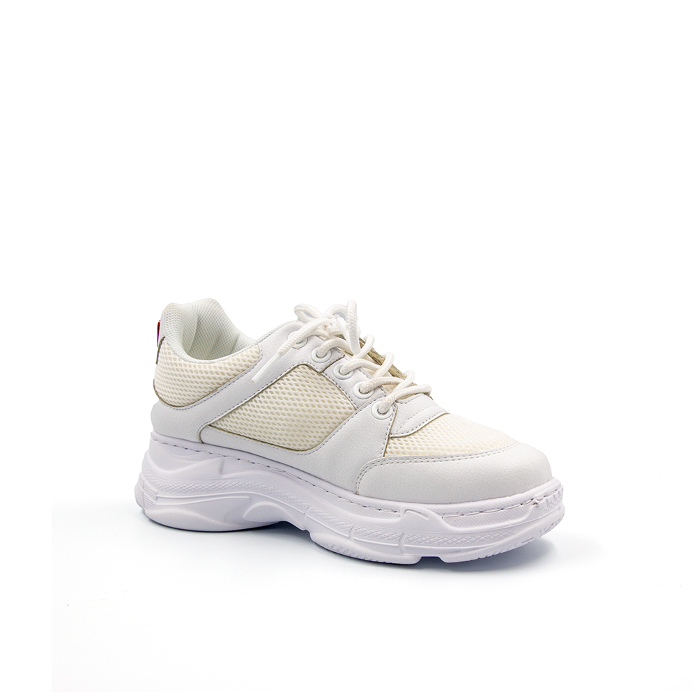  Giày Sneaker Nữ Đế Cao 7cm Da Microfiber Siêu Nhẹ Tomoyo TMW31307 