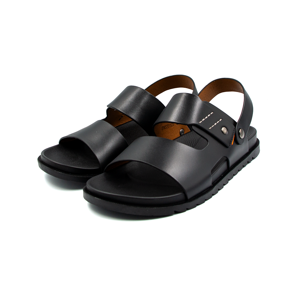 Sandal Tomoyo Da Bò Thật Đế Rãnh Chống Trượt TMS30101