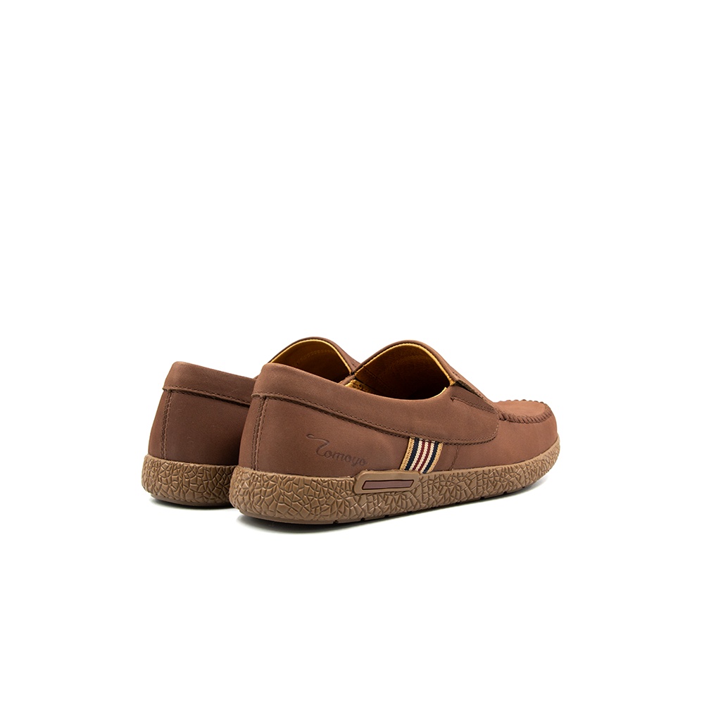 Giày Lười Nam Da Nubuck Tomoyo TMN08108